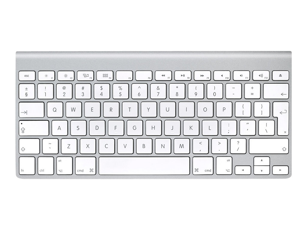 Apple Wireless Keyboard Tastatur MC184D/B Deutsch A1314