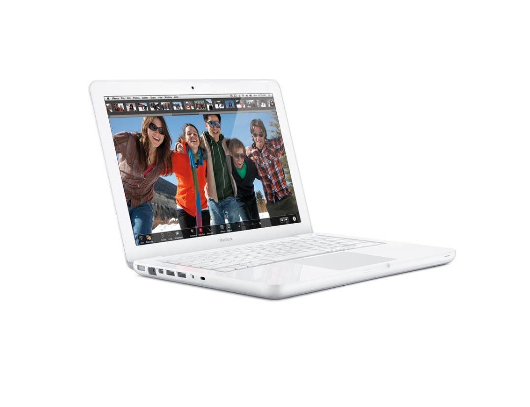 Apple MacBook 13 Zoll Weiß Mitte 2010 Intel 2,4 GHz 2GB RAM 250 GB HDD ohne iOS