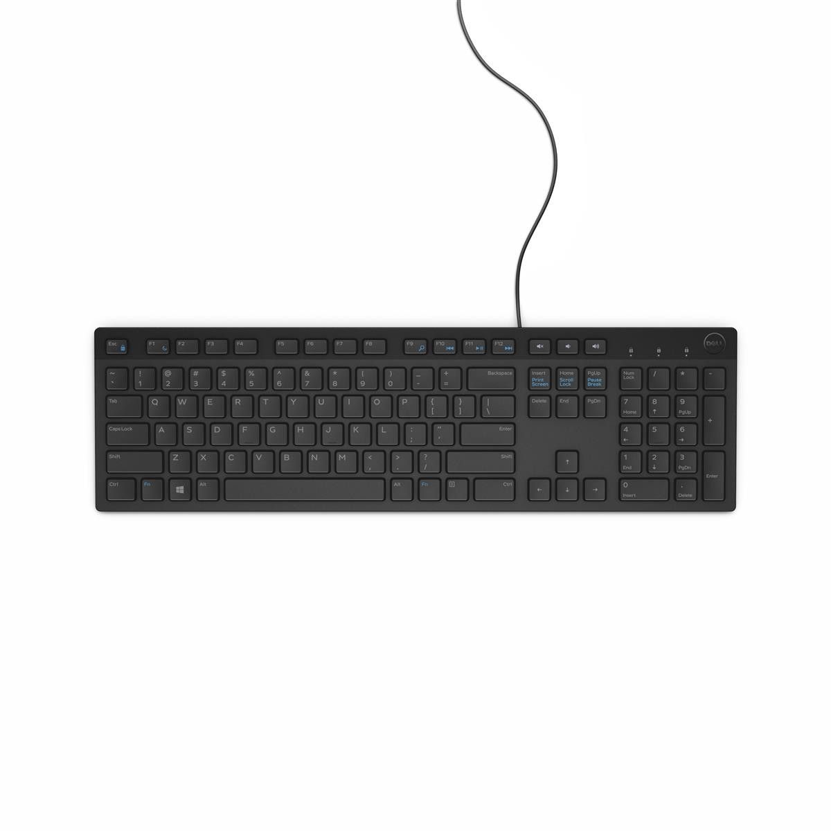 Dell KB216 Tastatur | QWERTY - US | USB | schwarz