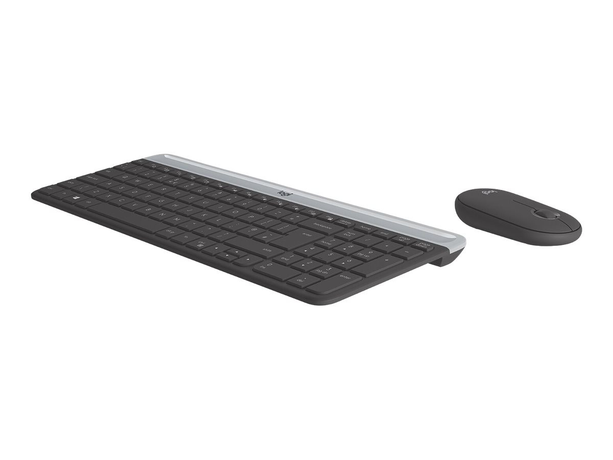 Logitech Slim Combo MK470 | Tastatur-und-Maus-Set | DK