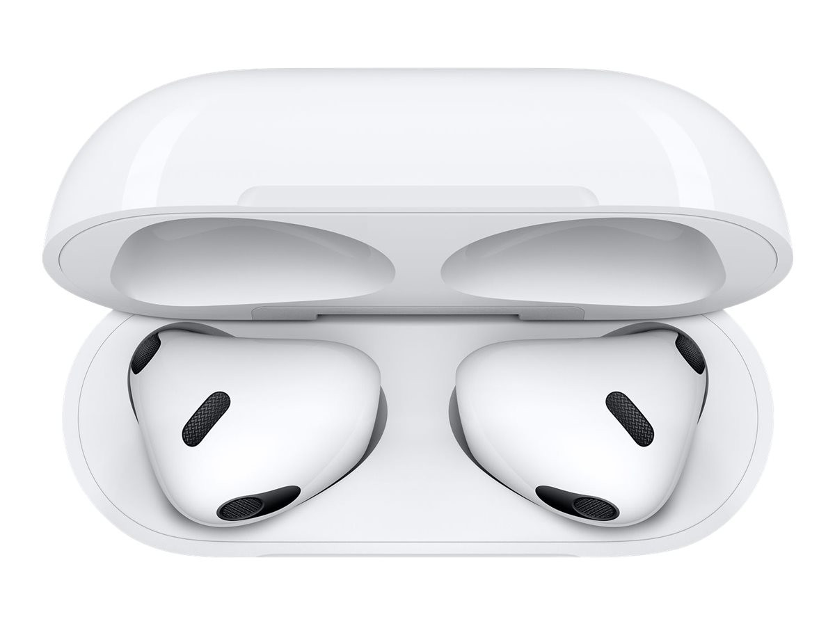 Apple AirPods 3. Generation mit Ladecase | True Wireless-Kopfhörer mit Mikrofon