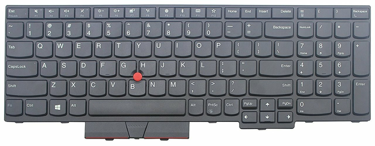 Lenovo ThinkPad Tastatur qwerty us T570 T580 P51s P52s FRU 01EN928