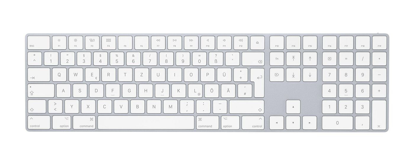Apple Magic Keyboard - Ziffernblock - Tastatur - MQ052D/A - Bluetooth  - Deutsch QWERTZ - A1843