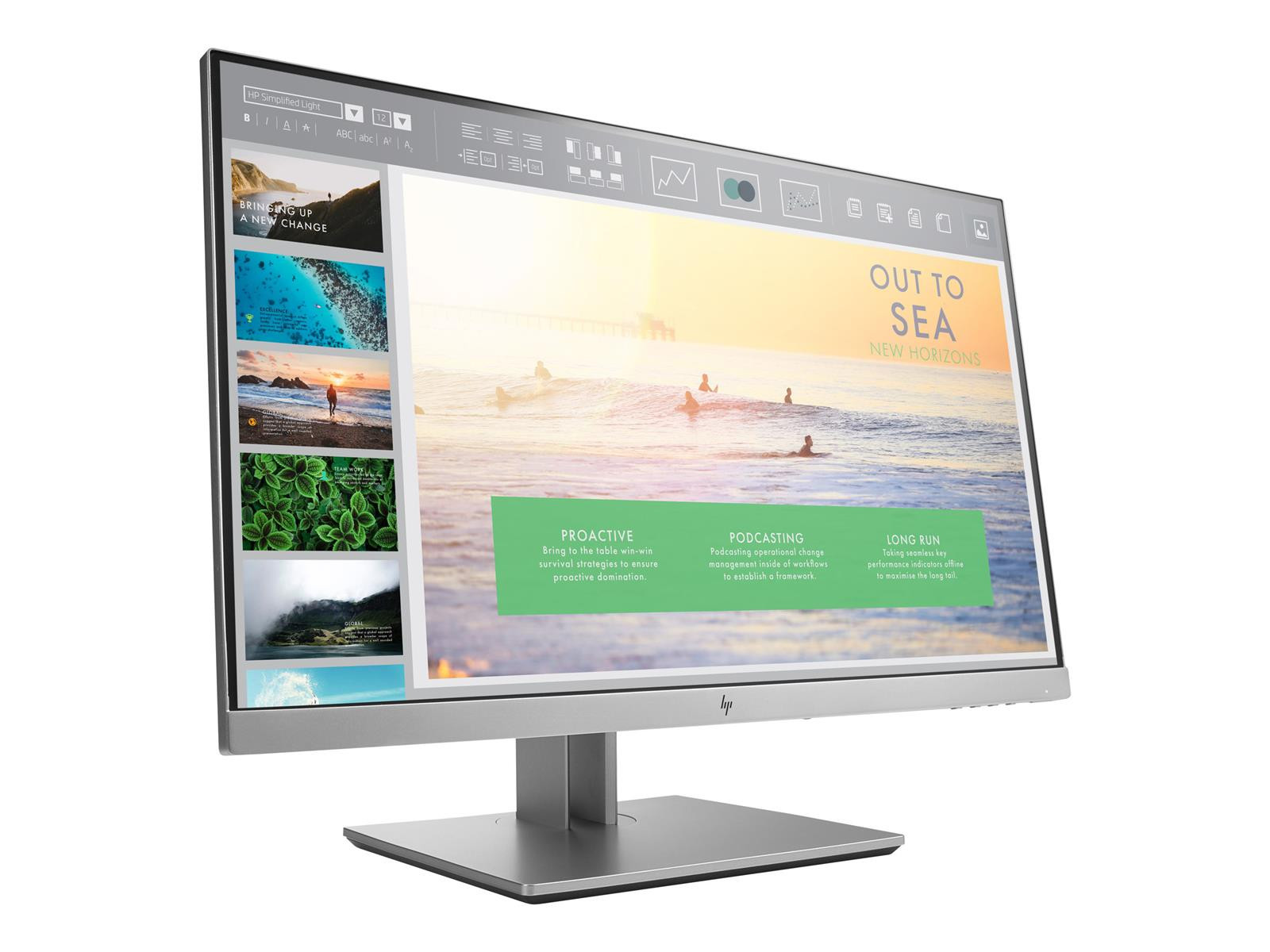 HP EliteDisplay E233 Monitor | 21.5" | FHD | silber