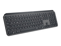 Logitech Tastatur MX Keys Advanced Wireless Illuminated Keyboard | kabellos | grau | Französisch