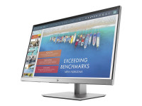 HP EliteDisplay E243d Monitor | 23.8" | Full HD | Webcam | silber