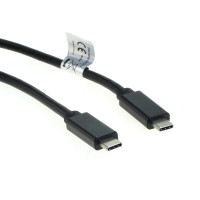 OTB Datenkabel - USB Type C 3.1 (USB-C) Stecker auf Stecker - 10Gbps - 4K60Hz- USB-PD 100W