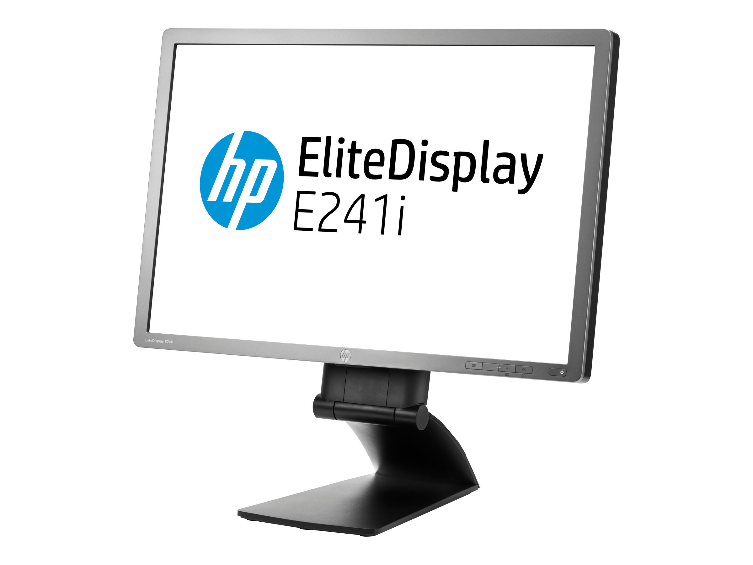 HP EliteDisplay E241i Monitor | 24" | WUXGA | schwarz/silber