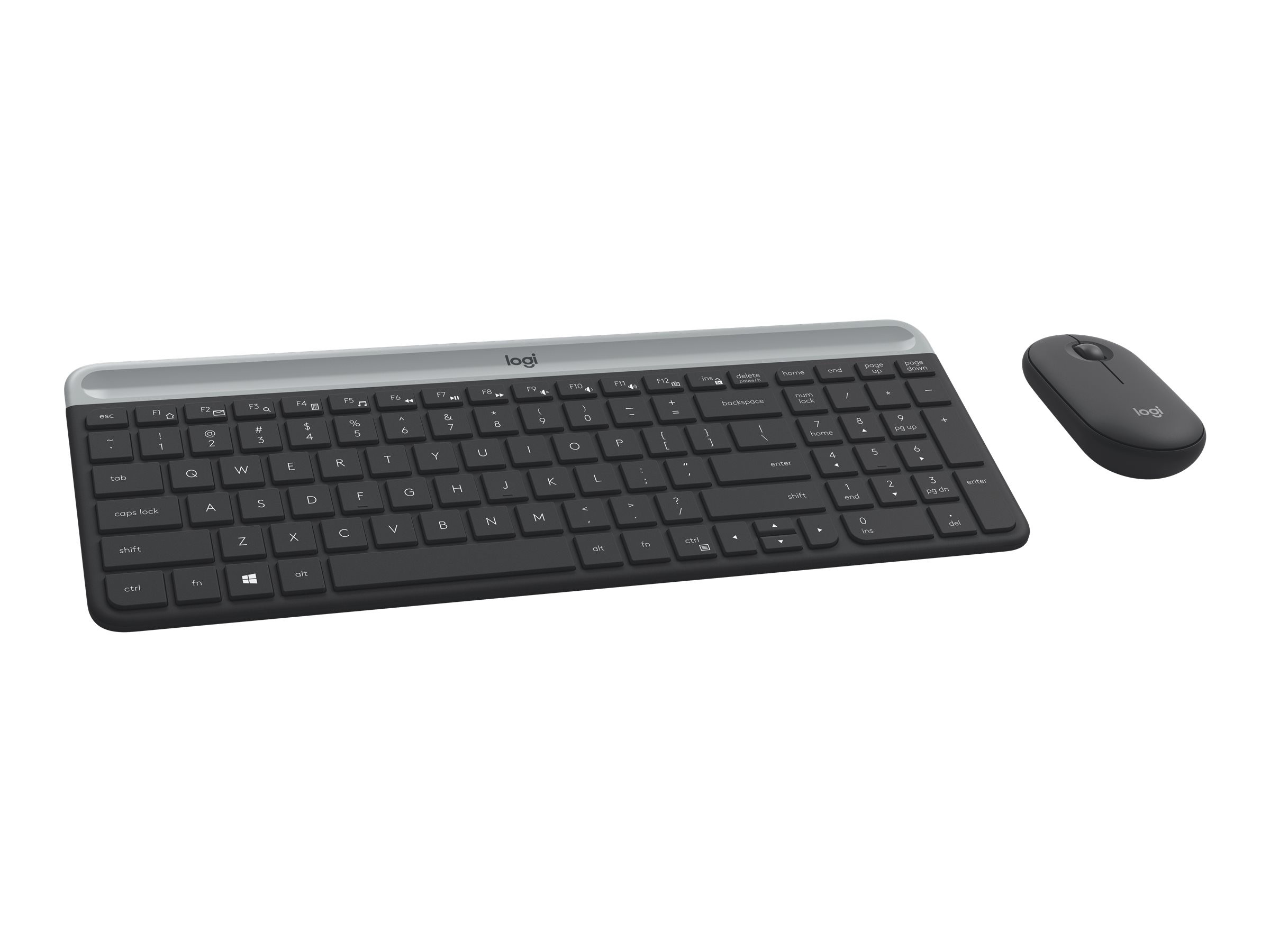 Logitech Slim Combo MK470 | Tastatur-und-Maus-Set | Französisch