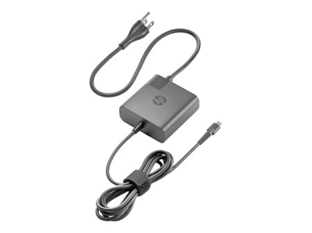 Original HP USB-C Netzteil 65 Watt AC Adapter Ladegerät mit Stromkabel