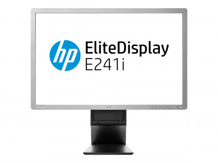 HP E241i Monitor | 24" | WUXGA | IPS | LED | silber/schwarz