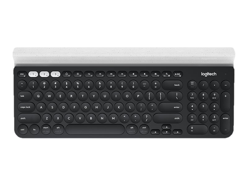 Logitech Tastatur K780 Multi-Device | USB-Tastatur | kabellos | schwarz | ITA