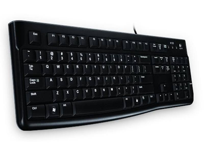 Logitech Tastatur K120 | USB-Tastatur | schwarz | QWERTZ - Schweizerisch